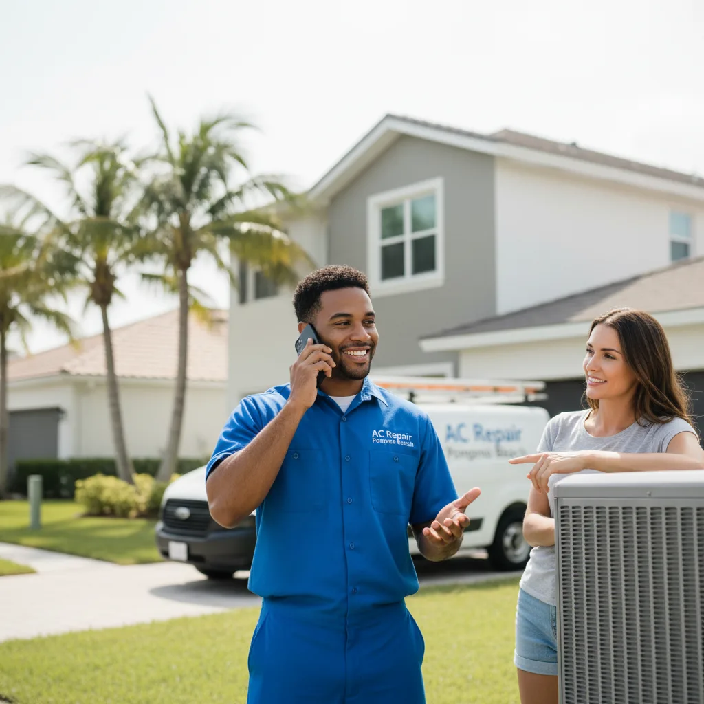 AC Repair Pompano Beach customer support in Shadyside